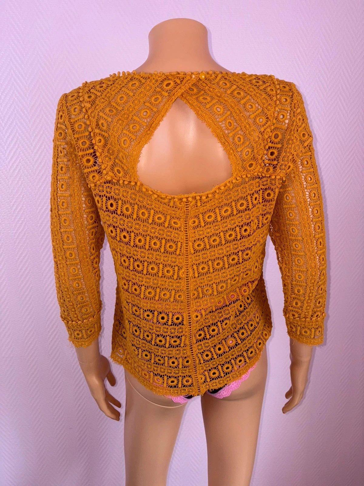 Damesshirt Sézane maat 38 goed lezen – photo 4